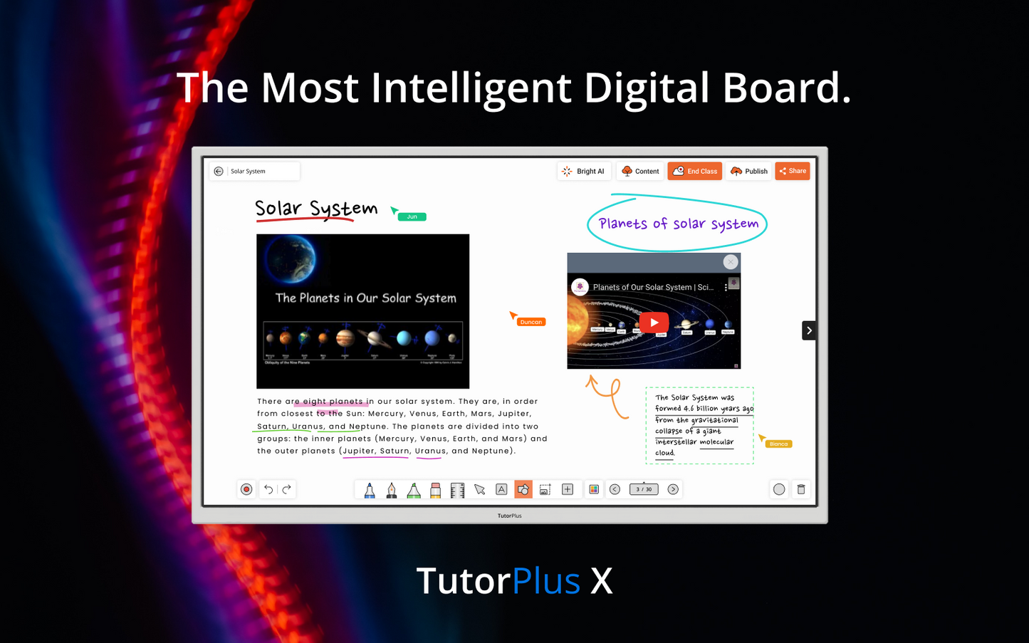 TutorPlus X - India's Best AI Digital Board